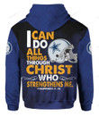 NFL Dallas Cowboys I Can Do All Things Through Christ Who Strengthens Me Hoodie 3D Nicegift 3HO-M7B1