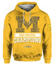 NCAA Michigan Wolverines National Champions 2024 Hoodie 3D Nicegift 3HO-X8K5
