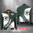 NFL Green Bay Packers (Your Name) Bomber Jacket Nicegift 3BB-Q5C7