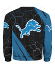 NFL Detroit Lions Crewneck Sweatshirt Nicegift 3CS-K7C8