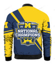 NCAA Michigan Wolverines National Champions 2023 (Your Name) Bomber Jacket Nicegift 3BB-M9I2