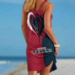 NFL Houston Texans Women's O-neck Cami Dress Nicegift OCD-M0C2