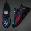 NFL Houston Texans (Your Name) Max Soul Shoes Nicegift MSS-W1F4