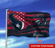 NFL Houston Texans (Your Name) Flag Nicegift FLG-N5Y4