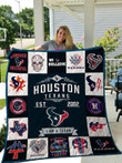 NFL Houston Texans Fleece Blanket & Quilt Nicegift BLQ-G7Q5