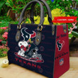 NFL Houston Texans (Your Name) Women 3D Small Handbag Nicegift WSH-O8C4