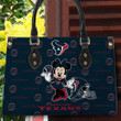 NFL Houston Texans (Your Name) Women 3D Small Handbag Nicegift WSH-N4Q0