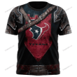 NFL Houston Texans (Your Name & Number) 3D T-shirt Nicegift 3TS-C5G4