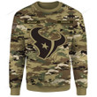 NFL Houston Texans (Your Name) Crewneck Sweatshirt Nicegift 3CS-Y3O9