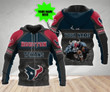 NFL Houston Texans (Your Name) Zip Hoodie 3D Nicegift 3ZH-K4S4