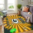 NFL Green Bay Packers (Your Name) Area Rug Nicegift SQR-W3J1