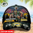 NFL Green Bay Packers (Your Name) Classic Cap Nicegift 3DC-M6N3