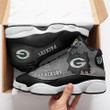 NFL Green Bay Packers Air Jordan 13 Shoes Nicegift AJD-E9O0