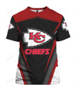 NFL Kansas City Chiefs 3D T-shirt Nicegift 3TS-M0T1