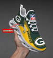 NFL Green Bay Packers (Your Name) Max Soul Shoes Nicegift MSS-R1L5