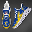 NFL Los Angeles Rams (Your Name) Max Soul Shoes Nicegift MSS-F3X7