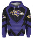 NFL Baltimore Ravens Hoodie 3D Nicegift 3HO-D8C3