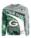 NFL Green Bay Packers (Your Name) Crewneck Sweatshirt Nicegift 3CS-W4W8