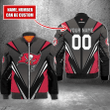 NFL Tampa Bay Buccaneers (Your Name & Number) Bomber Jacket Nicegift 3BB-Z0A7