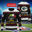 NFL Green Bay Packers (Your Name) Ugly Sweater Nicegift 3SW-J3V3
