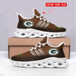NFL Green Bay Packers (Your Name) Max Soul Shoes Nicegift MSS-Q9K0