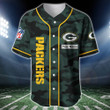 NFL Green Bay Packers (Your Name) Baseball Jersey Nicegift BBJ-I3B2