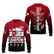 NFL Kansas City Chiefs Super Bowl Champions 2023 Crewneck Sweatshirt Nicegift 3CS-P4U6