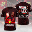 Scuderia Ferrari Lewis Hamilton Charles Leclerc 3D T-shirt Nicegift 3TS-X4N5