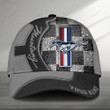 Ford Mustang (Your Name) Classic Cap Nicegift 3DC-R1F8