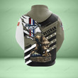 Ford Mustang Zip Hoodie 3D Nicegift 3ZH-O0L5