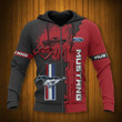Ford Mustang Zip Hoodie 3D Nicegift 3ZH-Z0R6