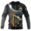 CAT Zip Hoodie 3D Nicegift 3ZH-H9D1