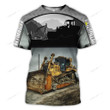 CAT 3D T-shirt Nicegift 3TS-E8Y3