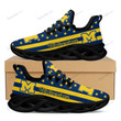 NCAA Michigan Wolverines Max Soul Shoes Nicegift MSS-F3E4