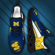 NCAA Michigan Wolverines Max Soul Shoes Nicegift MSS-D9L6