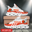 NFL Cleveland Browns (Your Name) Max Soul Shoes Nicegift MSS-W6P4