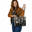 3 From Hell Leather Tote Bag 3D Nicegift LTB-M3A3