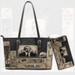 H. P. Lovecraft Leather Tote Bag & Woman Purse Set LTB-Q5K5 WOP-C0H1
