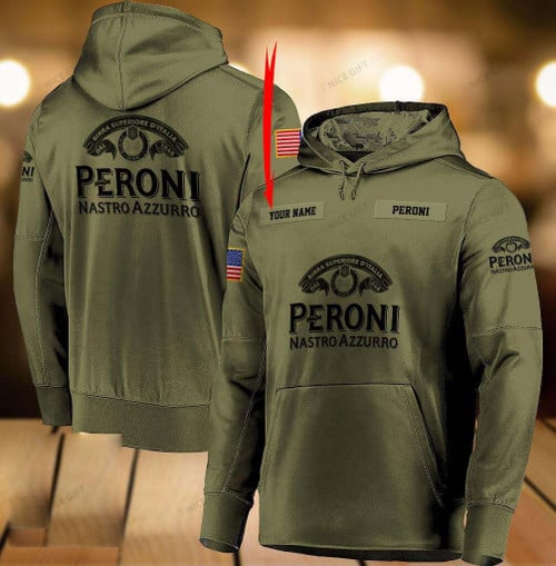 Peroni Nastro Azzurro (Your Name) Hoodie 3D Nicegift 3HO-J4Q9