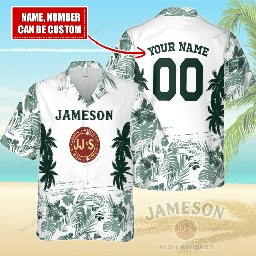 Jameson Irish Whiskey (Your Name) Hawaii 3D Shirt Nicegift 3HS-G3A6