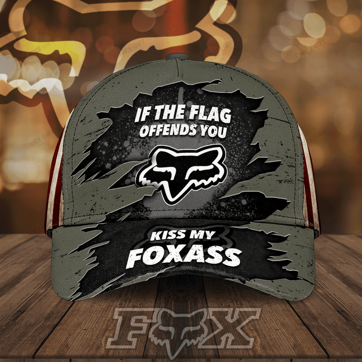 Fox Racing If The Flag Offends You Kiss My Foxass 3D Cap Nicegift 3DC-W4N2