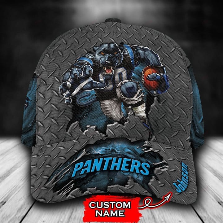 NFL Carolina Panthers (Your Name) 3D Cap Nicegift 3DC-M2W8