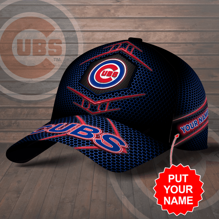 MLB Chicago Cubs (Your Name) 3D Cap Nicegift 3DC-T8R2