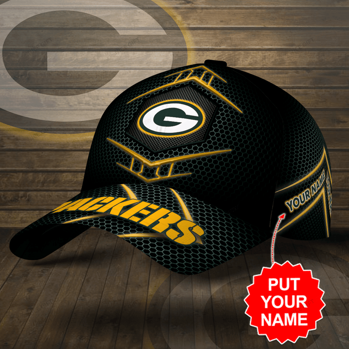 NFL Green Bay Packers (Your Name) 3D Cap Nicegift 3DC-Q0R1