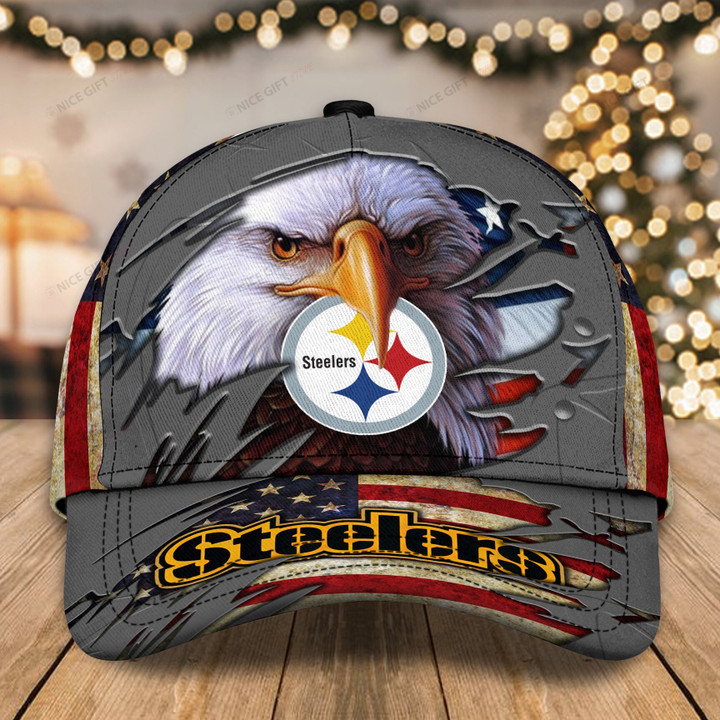 NFL Pittsburgh Steelers 3D Cap Nicegift 3DC-E9C2