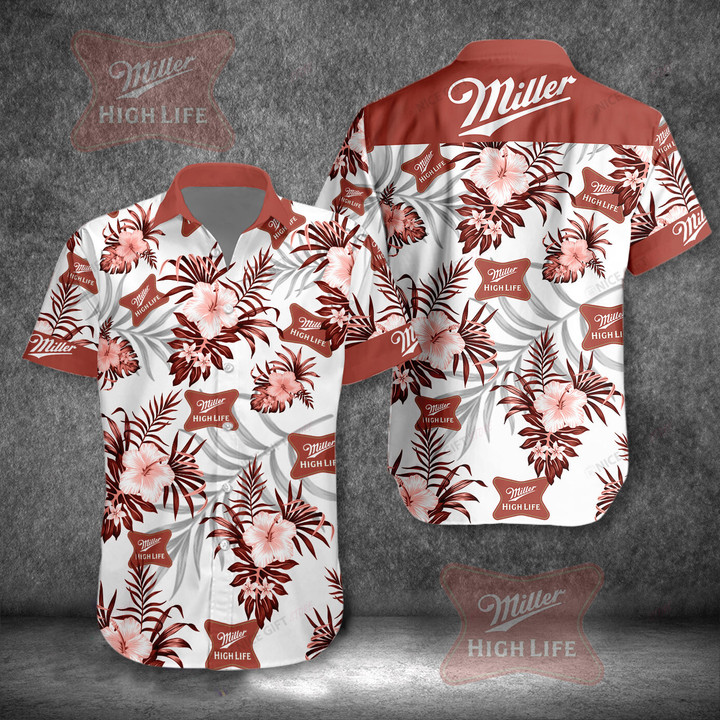 Miller High Life Hawaii 3D Shirt Nicegift 3HS-U2D4