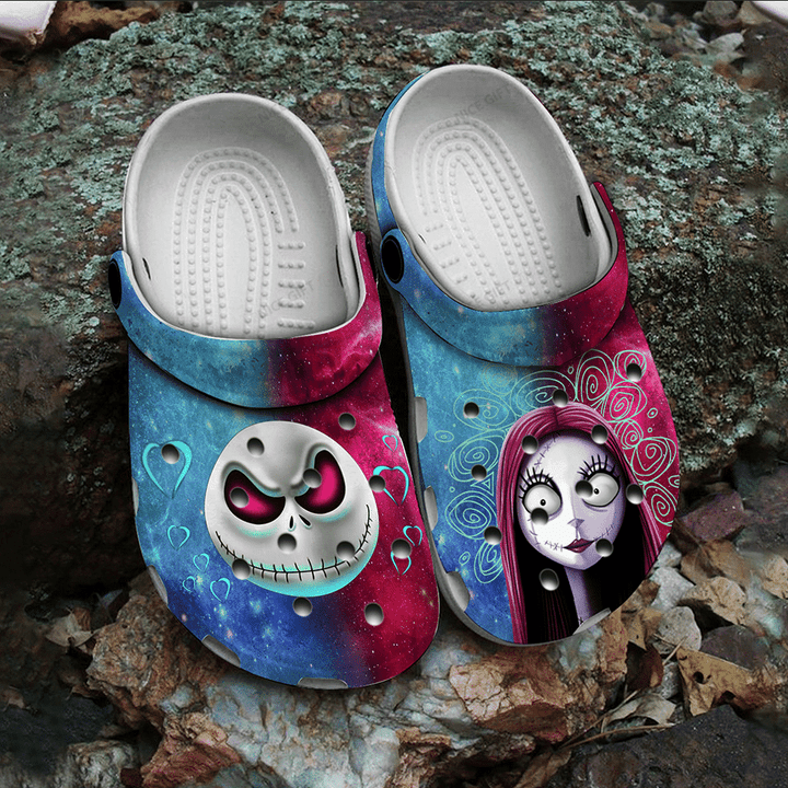 Jack Skellington And Sally Crocs Shoes Nice Gift CRS-X0R2