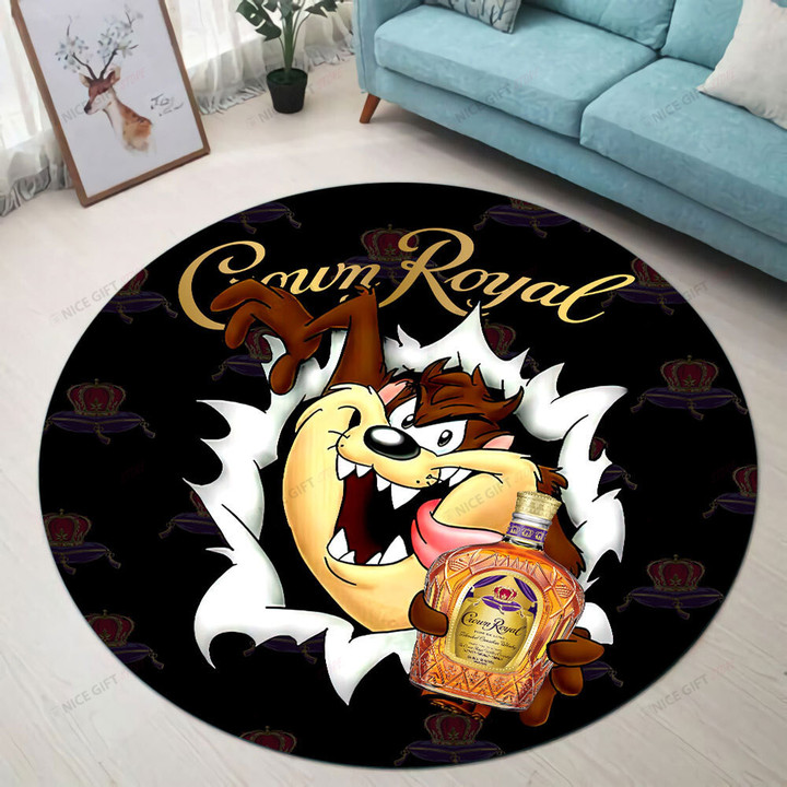 Crown Royal Round Rug Nicegift ROR-Q0W2