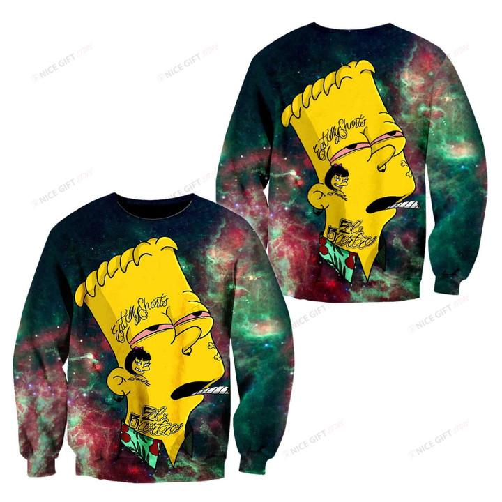 The Simpsons Eat My Shorts Crewneck Sweatshirt Nicegift 3CS-P3I9