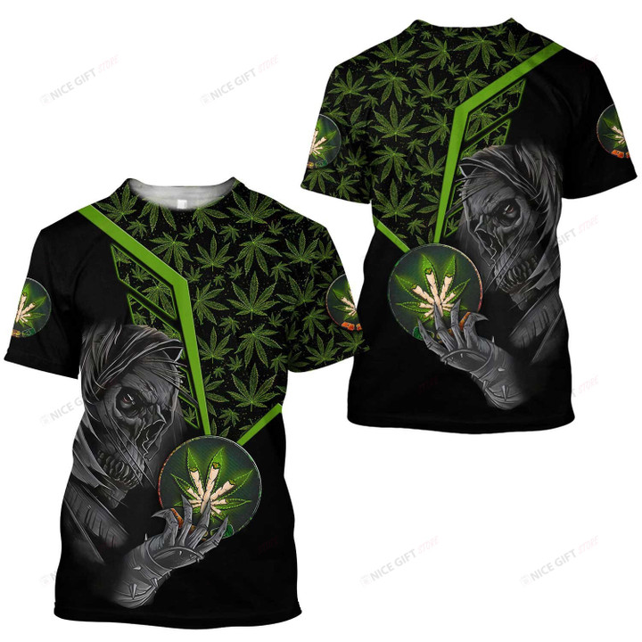 Weed 3D T-shirt Nicegift 3TS-W0Z9